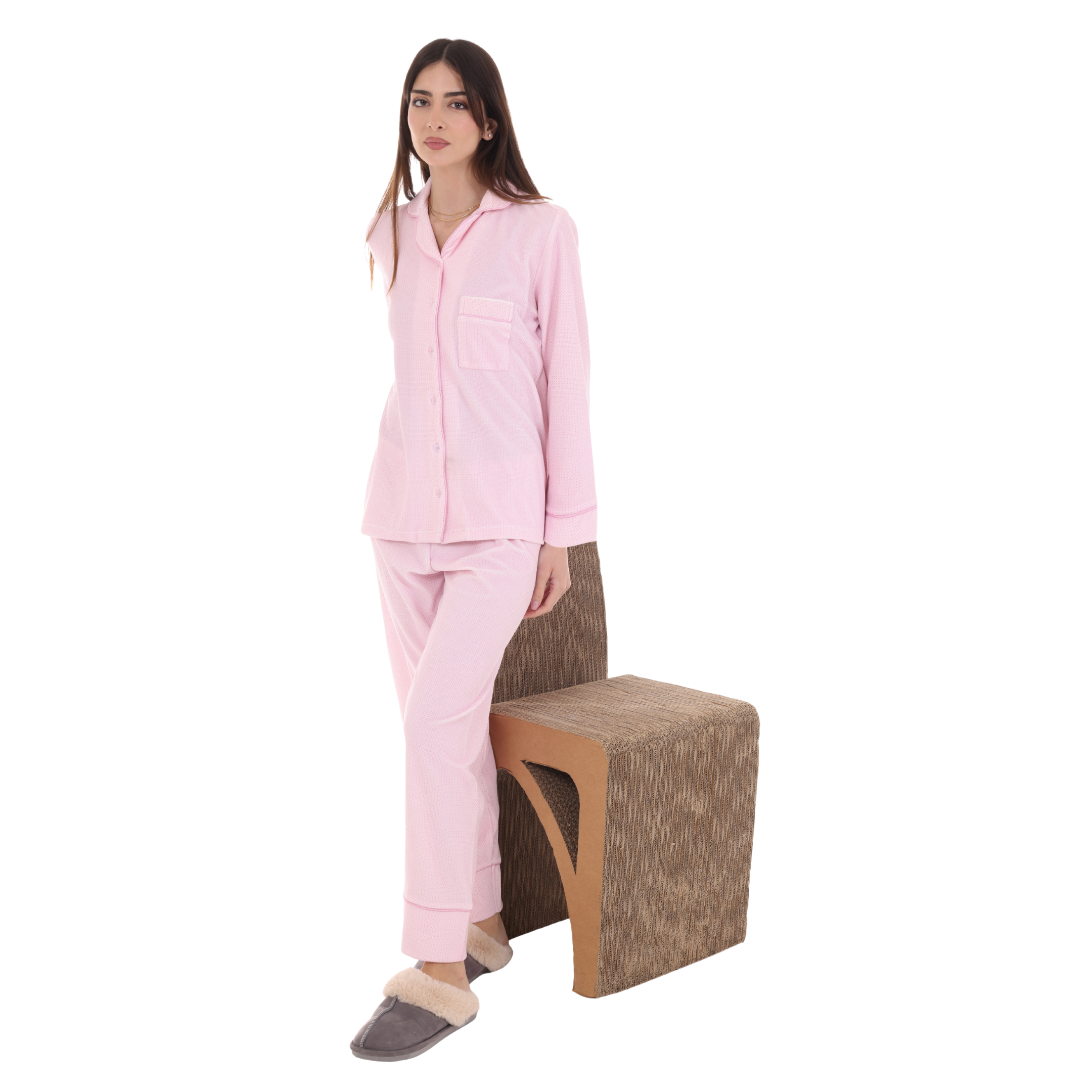Cosset Loungewear Moments Mommy & Me Loungewear Set – Pink "Medium"